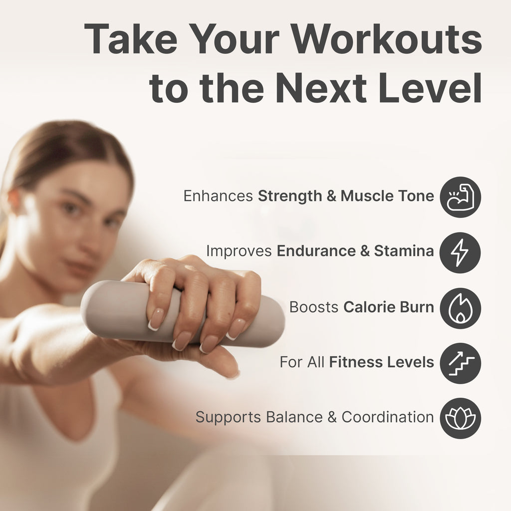 Hanteln Set 2x1 kg – Kurzhanteln / Kurzhantelset für Zuhause, Fitness & Home Workout, Neopren Handhanteln mit Sandfüllung für Frauen & Männer, Anfänger, Schwarz